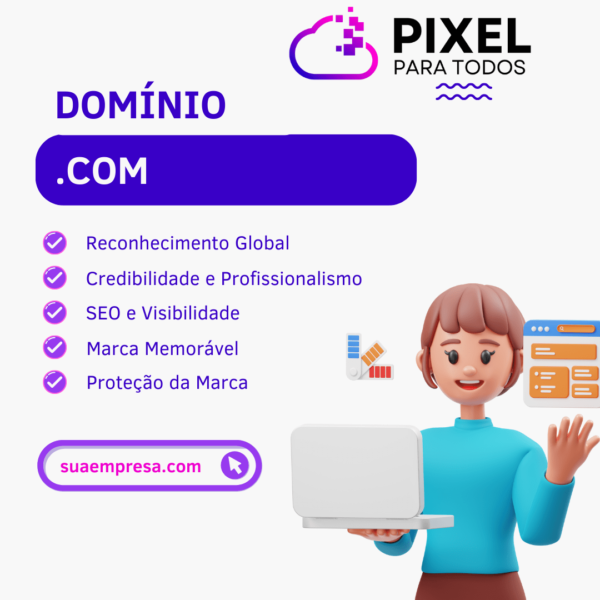 Dominio Em .com Para A Sua Empresa Pixel Para Todos.png